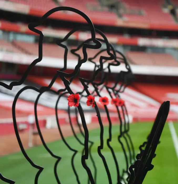 Framed Print : Remembrance Day at Empty Emirates: Arsenal vs. Aston Villa, 2020-21 Premier League Framed Print : Remembrance Day at Empty Emirates: Arsenal vs. Aston Villa, 2020-21 Premier League