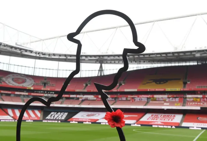 Framed Print : Remembrance Day at Empty Emirates: Arsenal vs. Aston Villa, 2020-21 Premier League Framed Print : Remembrance Day at Empty Emirates: Arsenal vs. Aston Villa, 2020-21 Premier League