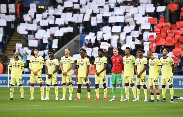 Remembrance Day Tribute: Leicester City vs. Arsenal, Premier League 2021-22