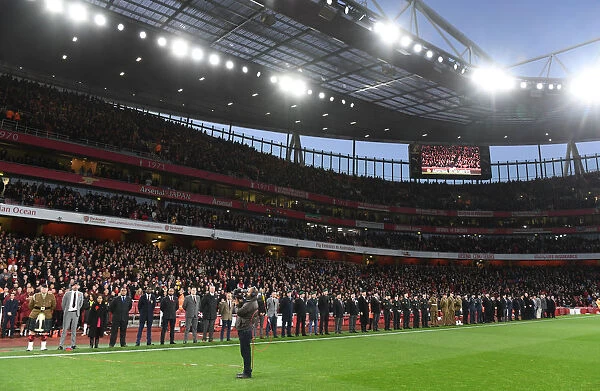Remembrance Sunday: Royal Artillery Tribute at Arsenal vs. Wolverhampton Wanderers