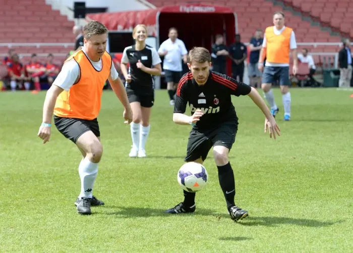 Framed Print : Retail Football Tournament 2014 at Emirates Stadium