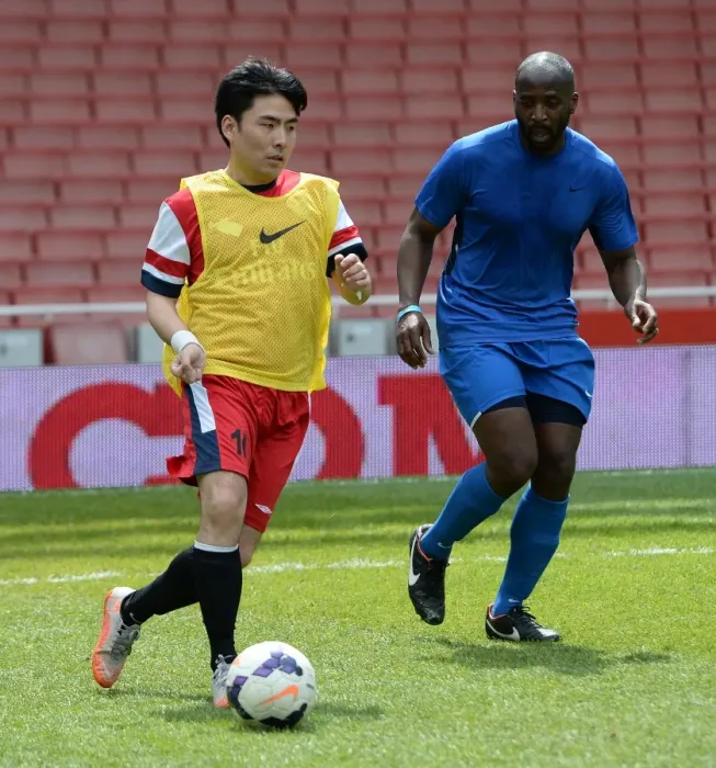 Framed Print : Retail Football Tournament 2014 at Emirates Stadium Framed Print : Retail Football Tournament 2014 at Emirates Stadium