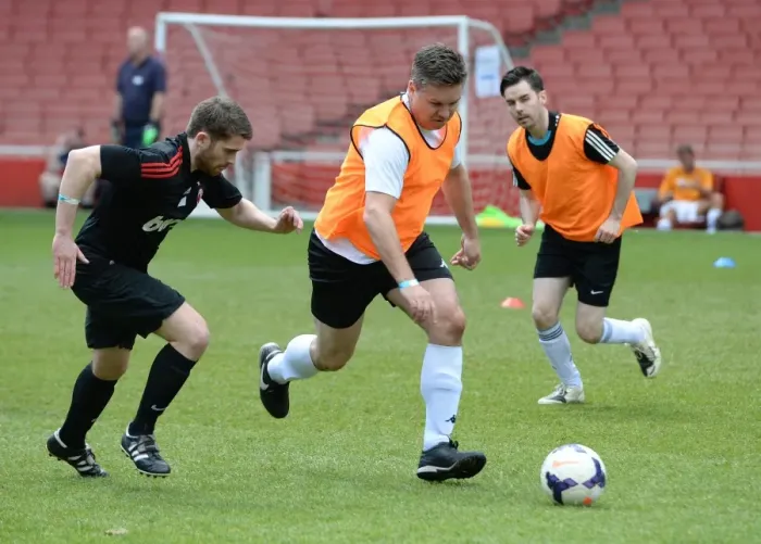 Framed Print : Retail Football Tournament 2014 at Emirates Stadium Framed Print : Retail Football Tournament 2014 at Emirates Stadium
