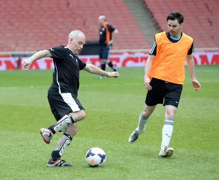 Framed Print : Retail Football Tournament 2014 at Emirates Stadium
