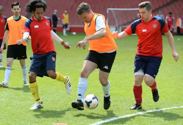 Framed Print : Retail Football Tournament 2014 at Emirates Stadium Framed Print : Retail Football Tournament 2014 at Emirates Stadium