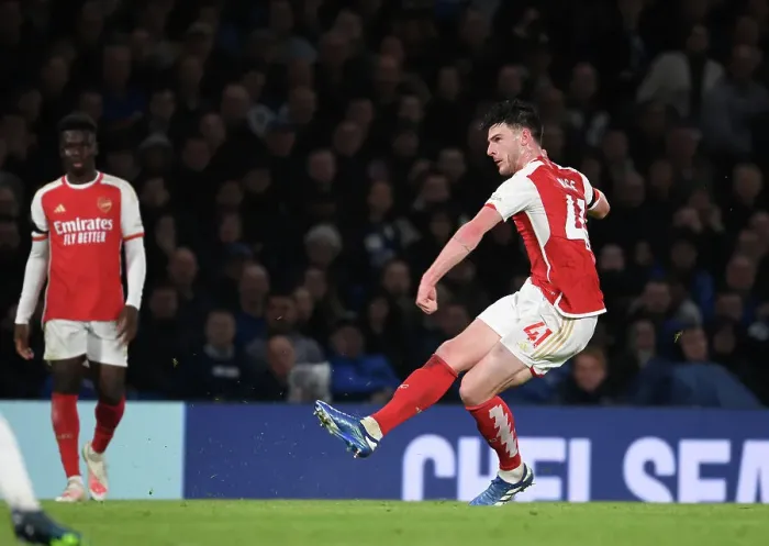 Framed Print : Rice Stuns Stamford Bridge: Arsenal Kicks Off 2023-24 Premier League Campaign with a Win Framed Print : Rice Stuns Stamford Bridge: Arsenal Kicks Off 2023-24 Premier League Campaign with a Win