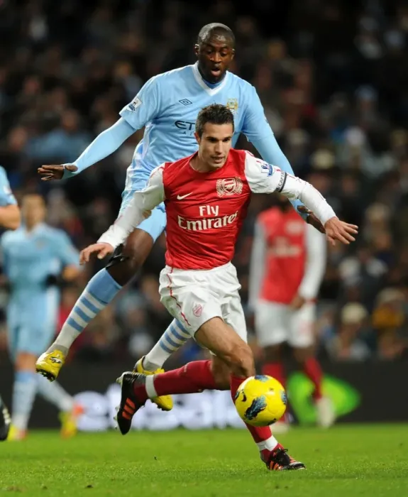 Framed Print : Rivalry Renewed: Robbin Yaya - Manchester City vs Arsenal, 2011-12 Premier League Framed Print : Rivalry Renewed: Robbin Yaya - Manchester City vs Arsenal, 2011-12 Premier League