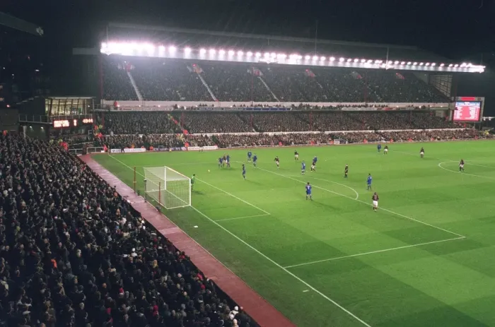 Framed Print : The Rivalry Stands Tall: Arsenal vs Manchester United, A Scoreless Battle at Highbury (2006)