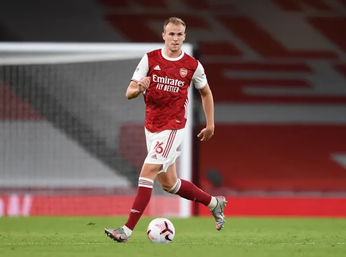 Framed Print : Rob Holding in Action: Arsenal vs. West Ham United (2020-21 Premier League) Framed Print : Rob Holding in Action: Arsenal vs. West Ham United (2020-21 Premier League)