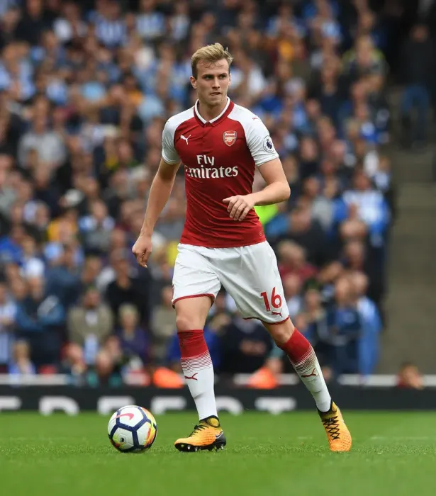 Framed Print : Rob Holding in Action: Arsenal vs Brighton & Hove Albion, Premier League 2017-18 Framed Print : Rob Holding in Action: Arsenal vs Brighton & Hove Albion, Premier League 2017-18