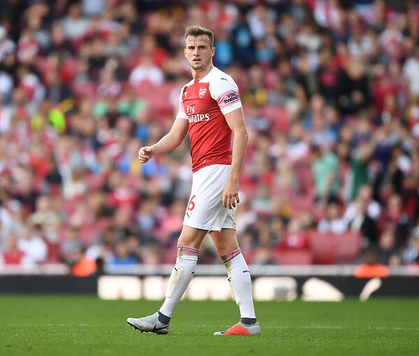 Rob Holding in Action: Arsenal vs. Watford, Premier League 2018-19