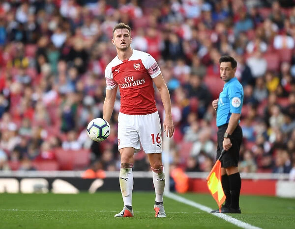 Rob Holding: In Action for Arsenal Against Watford, Premier League 2018-19