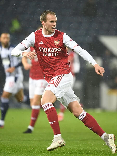 Rob Holding in Action: Arsenal's Defensive Stand at West Bromwich Albion, Premier League 2020-21