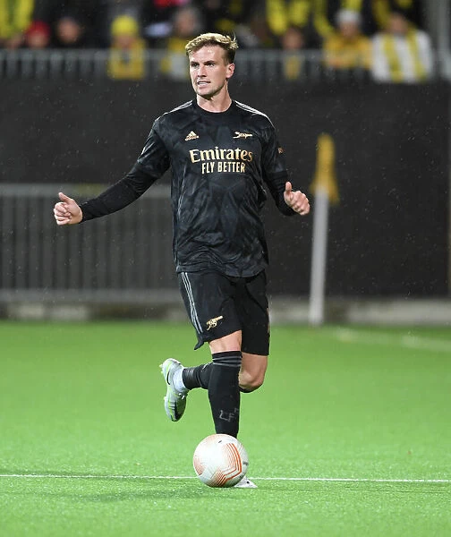Rob Holding in Action: Arsenal's Europa League Clash vs. Bodø / Glimt (October 2022)