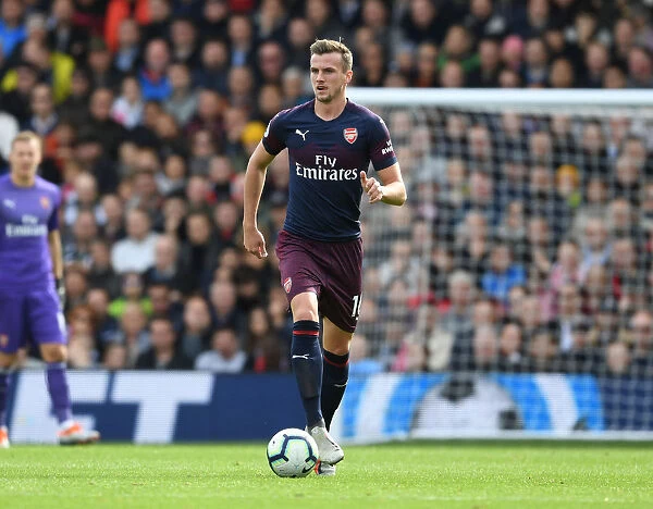 Rob Holding in Action: Fulham vs Arsenal, Premier League 2018-19
