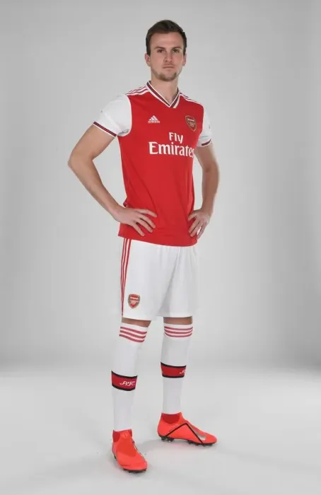 Framed Print : Rob Holding of Arsenal. Arsenal Training Ground