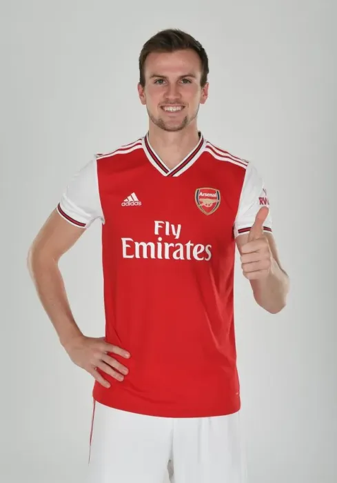 Framed Print : Rob Holding of Arsenal. Arsenal Training Ground
