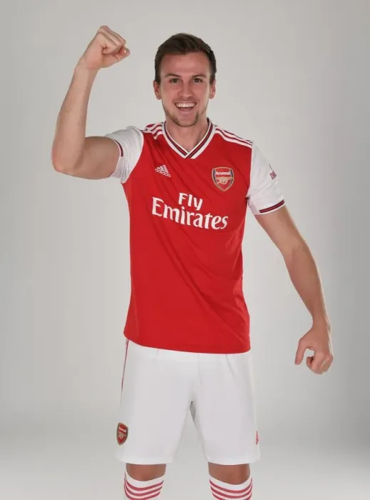 Framed Print : Rob Holding of Arsenal. Arsenal Training Ground