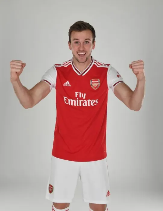 Framed Print : Rob Holding of Arsenal. Arsenal Training Ground
