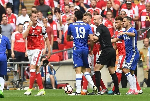 Rob Holding (Arsenal) Diego Costa (Chelsea)