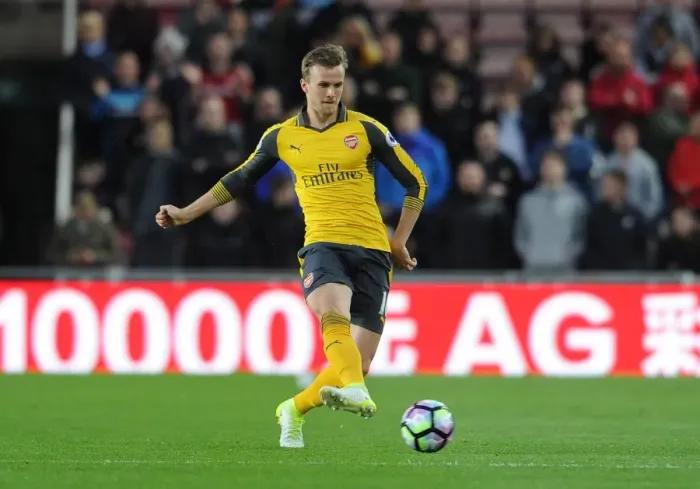 Framed Print : Rob Holding (Arsenal). Middlesbrough 1: 2 Arsenal. Premier League. The Riverside Stadium Framed Print : Rob Holding (Arsenal). Middlesbrough 1: 2 Arsenal. Premier League. The Riverside Stadium