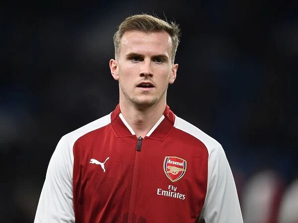 Rob Holding: Arsenal's Defensive Fortress at Chelsea's Stamford Bridge - Carabao Cup Semi-Final, 2018