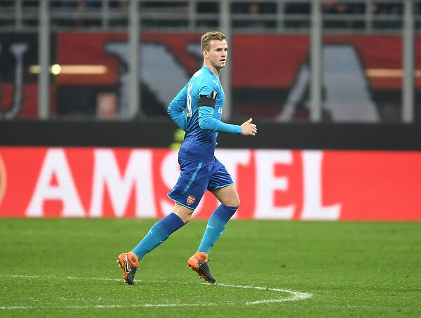 Rob Holding: Arsenal's Fortitude at AC Milan, UEFA Europa League 2018