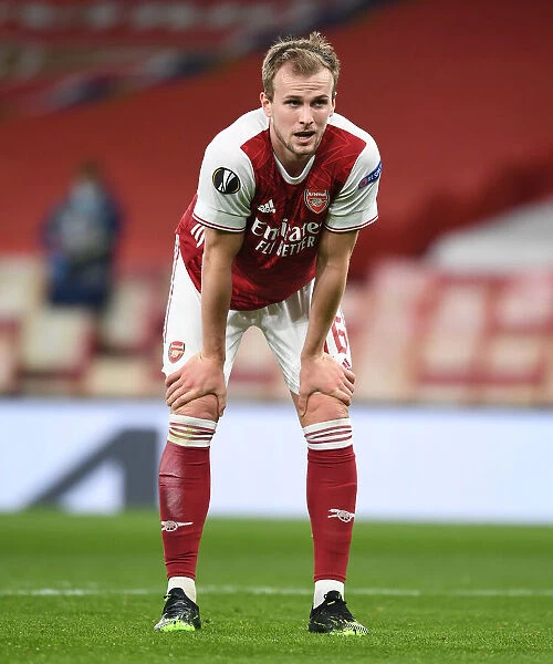 Rob Holding at Empty Emirates: Arsenal vs Slavia Praha, Europa League Quarterfinal Amid COVID-19 Restrictions