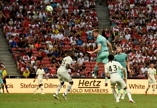 Rob Holding Scores for Arsenal Against Paris Saint-Germain in 2018 International Champions Cup, Singapore