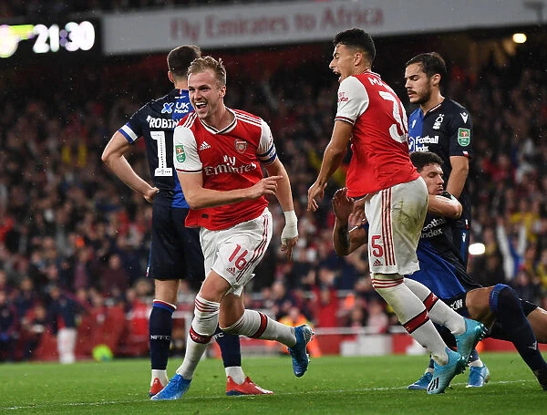 Rob Holding Scores Brace: Arsenal Moves Forward in Carabao Cup with Nottingham Forest Victory