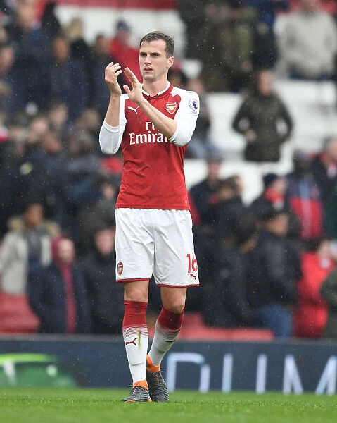 Rob Holding's Defiant Display: Arsenal's Steely Defense Against Southampton (April 2018)