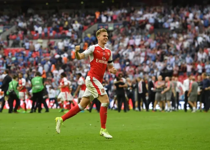 Framed Print : Rob Holding's Emotional FA Cup Victory Celebration: Arsenal's Triumph over Chelsea Framed Print : Rob Holding's Emotional FA Cup Victory Celebration: Arsenal's Triumph over Chelsea