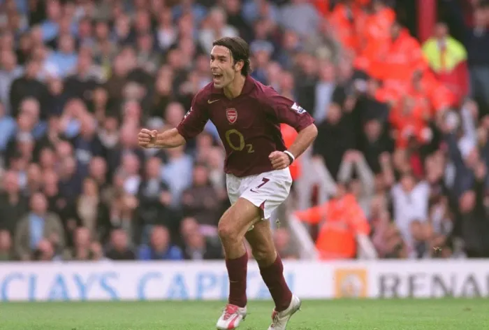 Framed Print : Robert Pires Thrilling Penalty Kick: Arsenal's 1-0 Victory Over Manchester City, FA Premier League, Highbury, London, 2005