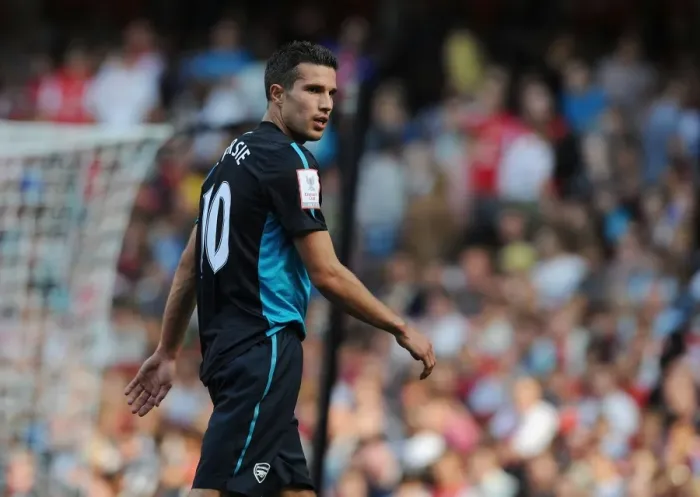 Framed Print : Robin van Persie in Action for Arsenal against Boca Juniors - Emirates Cup 2011 Framed Print : Robin van Persie in Action for Arsenal against Boca Juniors - Emirates Cup 2011