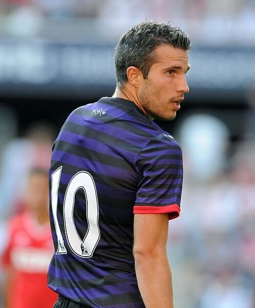Robin van Persie: In Action for Arsenal Against FC Cologne, 2012