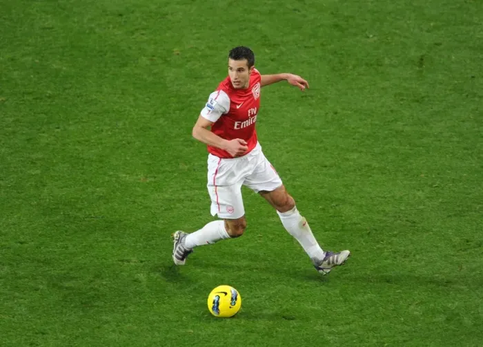 Framed Print : Robin van Persie in Action: Arsenal vs. Wolverhampton Wanderers, Premier League 2011-2012 Framed Print : Robin van Persie in Action: Arsenal vs. Wolverhampton Wanderers, Premier League 2011-2012