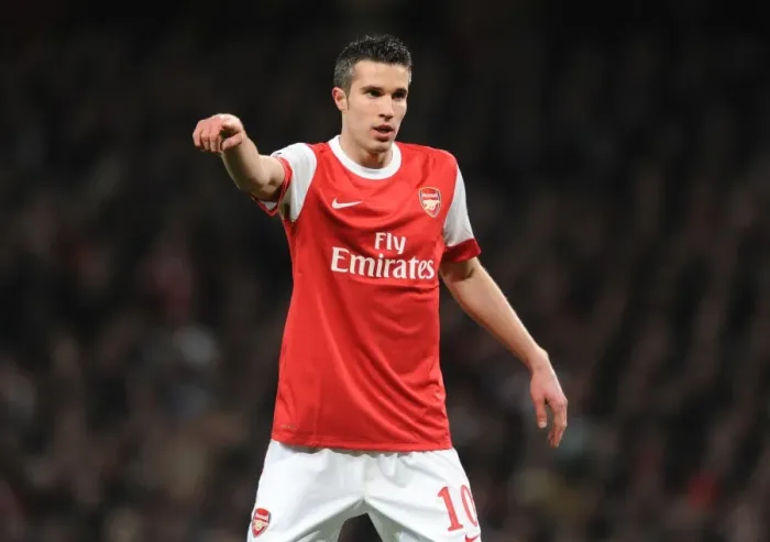 Framed Print : Robin van Persie (Arsenal). Arsenal 2: 1 Barcelona, UEFA Champions League Framed Print : Robin van Persie (Arsenal). Arsenal 2: 1 Barcelona, UEFA Champions League