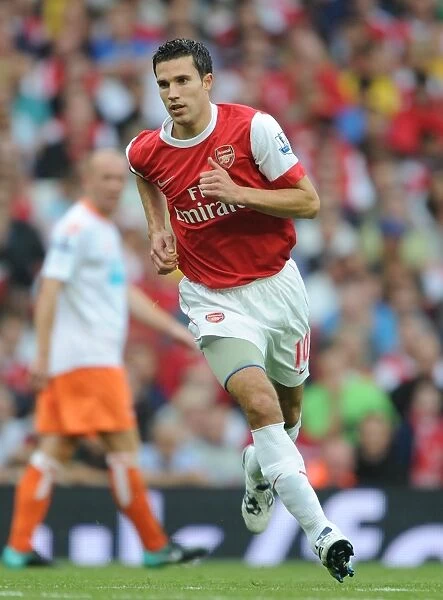 Robin van Persie (Arsenal). Arsenal 6: 0 Blackpool, Barclays Premier League