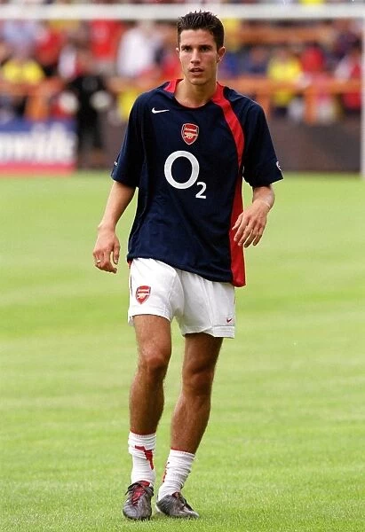 Robin van Persie (Arsenal). Barnet v Arsenal. Pre Season Friendly