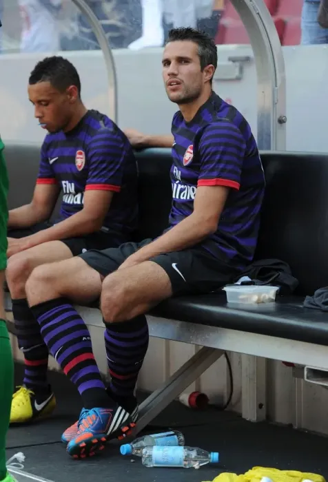 Framed Print : Robin van Persie: Arsenal Star's Pre-Season Preparation with FC Cologne, 2012 Framed Print : Robin van Persie: Arsenal Star's Pre-Season Preparation with FC Cologne, 2012