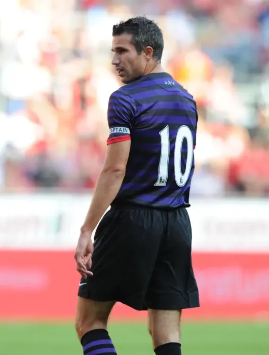 Framed Print : Robin van Persie: Arsenal's Star Striker Shines in Pre-Season Friendly Against FC Cologne, 2012 Framed Print : Robin van Persie: Arsenal's Star Striker Shines in Pre-Season Friendly Against FC Cologne, 2012