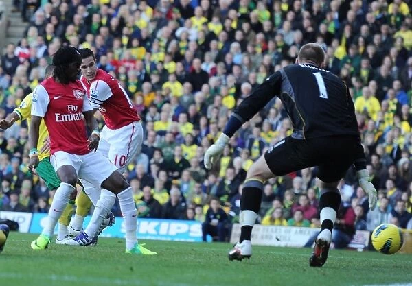 Robin van Persie Scores Stunner Past John Ruddy: Norwich City vs. Arsenal, 2011-12 Premier League