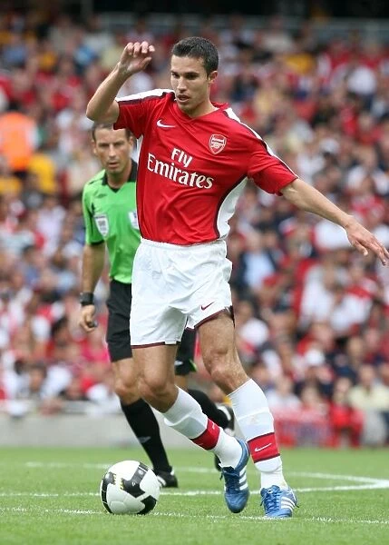 Robin van Persie Scores the Winner: Arsenal 1-0 Real Madrid, Emirates Cup 2008