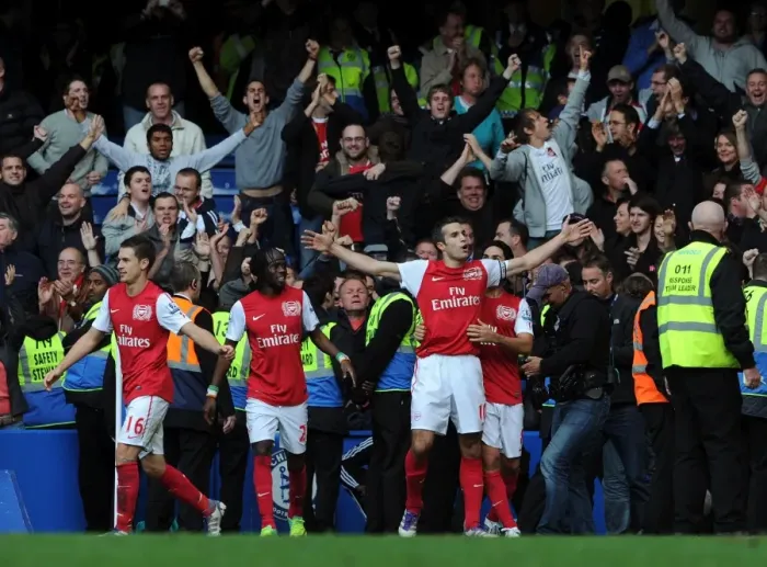 Framed Print : Robin van Persie's Brace: Arsenal's Thrilling 3-5 Comeback Win Against Chelsea (Stamford Bridge, 29 / 10 / 11) Framed Print : Robin van Persie's Brace: Arsenal's Thrilling 3-5 Comeback Win Against Chelsea (Stamford Bridge, 29 / 10 / 11)