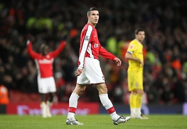 Robin van Persie's Brilliant Performance: Arsenal's 4-0 FA Cup Victory over Cardiff City