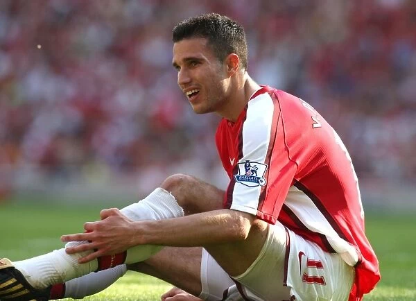 Robin van Persie's Brilliant Performance: Arsenal's 4-1 Victory over Stoke City in the Premier League