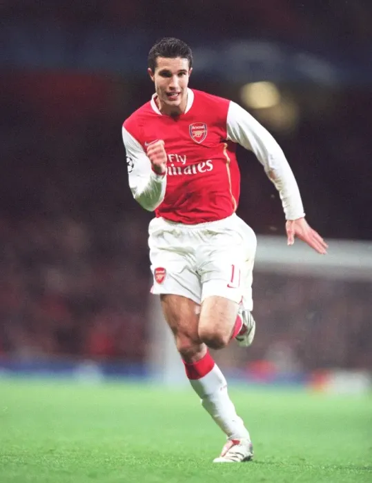 Framed Print : Robin van Persie's Brilliant Performance: Arsenal's Champions League Victory over Hamburg (November 21, 2006) Framed Print : Robin van Persie's Brilliant Performance: Arsenal's Champions League Victory over Hamburg (November 21, 2006)