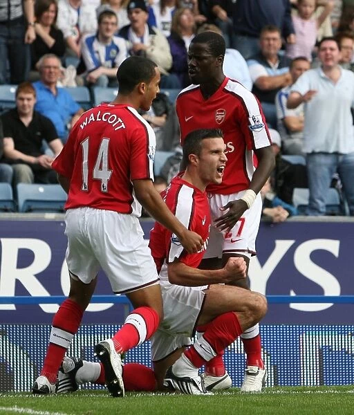 Robin van Persie's Debut Goal: Arsenal's Thrilling 4-0 Victory Over Blackburn Rovers (2008)