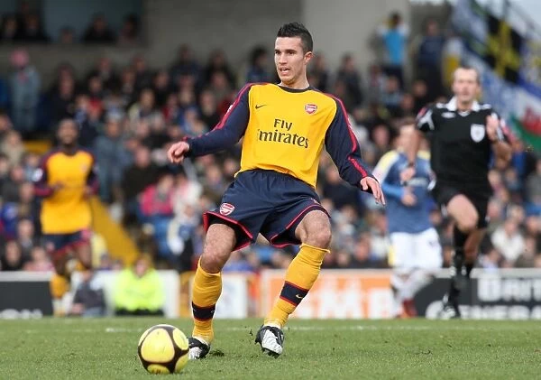 Robin van Persie's Determined Performance: Arsenal Holds Cardiff City Scoreless in FA Cup