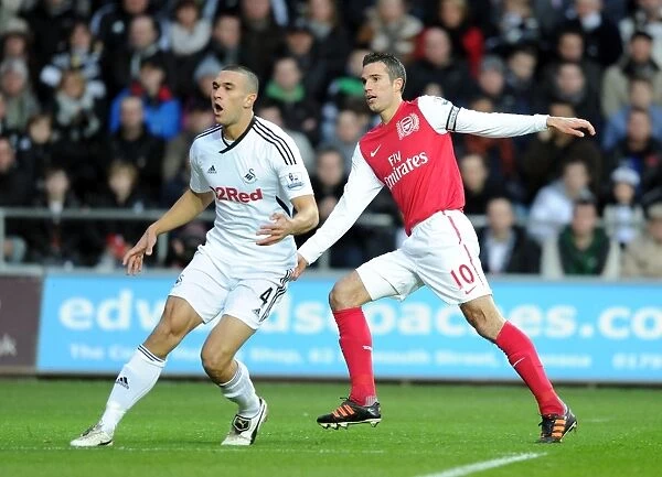 Robin van Persie's Dramatic Goal Past Steven Caulker: Swansea City vs. Arsenal (2012)